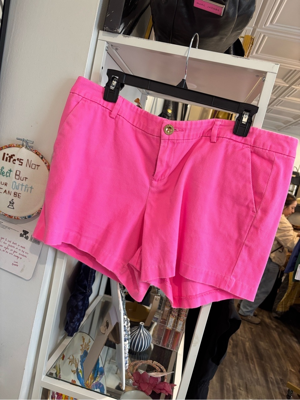 Lilly Pulitzer Hot Pink Tailored Shorts